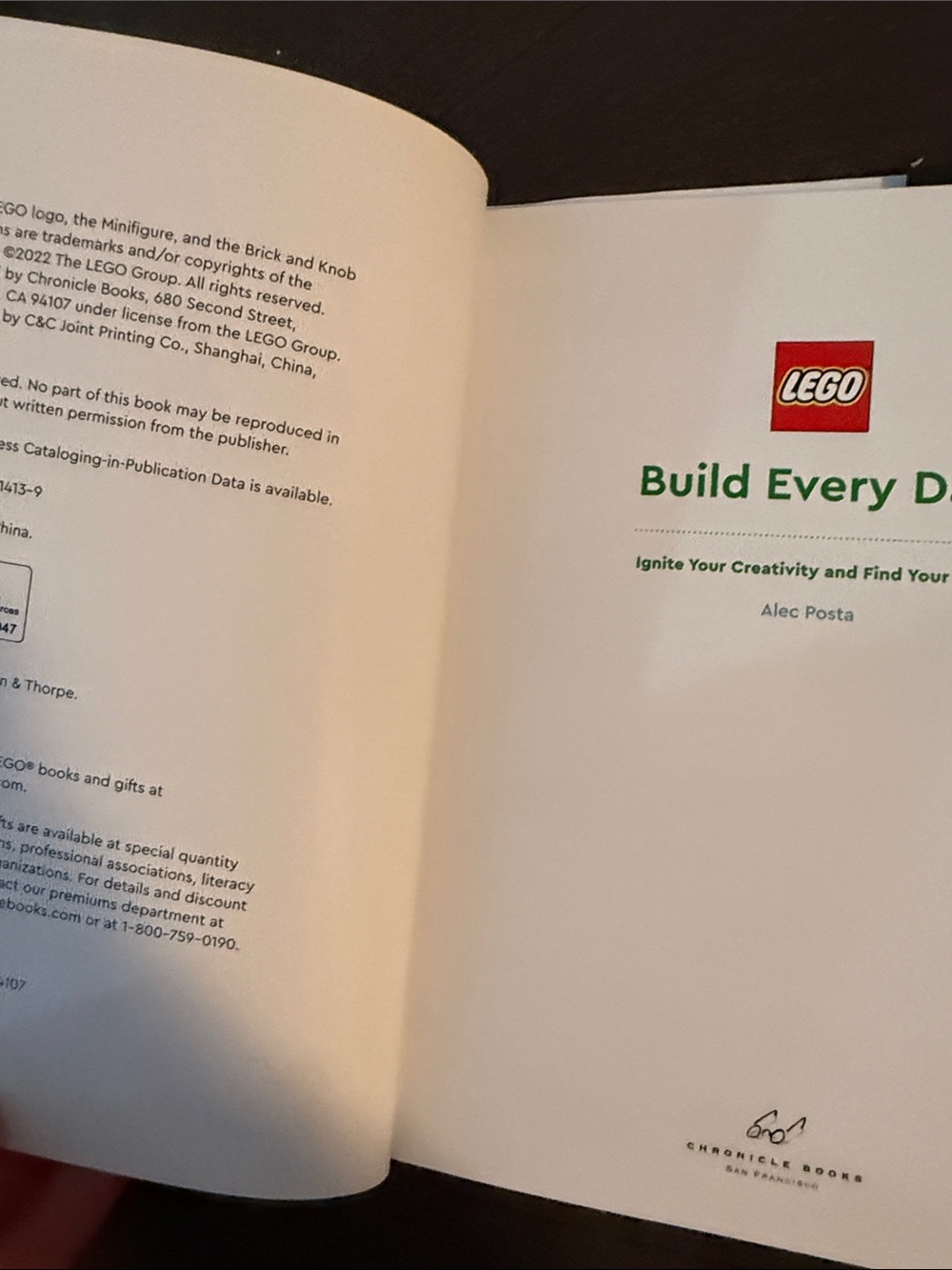 Lego Build Every Day Book - Picture 3 of 6